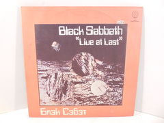 Пластинка Black Sabbath Live at Last