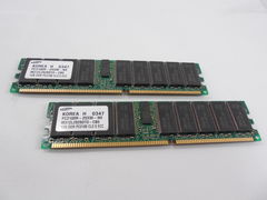 Модуль памяти ПАРА (1+1Gb) ECC DDR266 2Gb