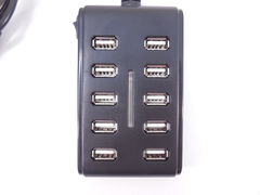 USB хаб 10 портов USB 2.0 плоский - Pic n 262798