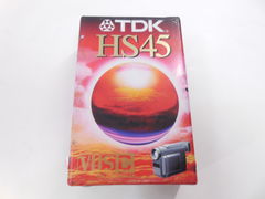 Видеокассета VHS-C TDK HS45 (EC-45HSEN), 90 мин.