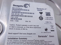 Жесткий диск HDD SATA 1.5Tb Seagate - Pic n 262978