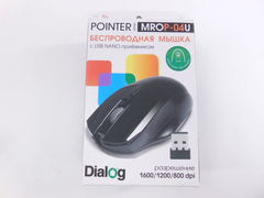 Мышь беспроводная Dialog MROP-04U Black USB - Pic n 263566
