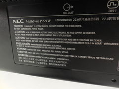 Профессиональный монитор 22" NEC P221W - Pic n 264801