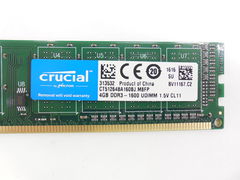 Оперативная память DDR3 4GB Crucial CT51264BA160BJ - Pic n 259971