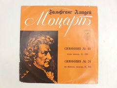 Пластинка В. Моцарт Симфония № 40, Симфония № 24