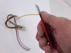 Нож малый 9mm для разделки кабеля, проводов - Pic n 265412