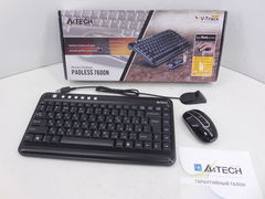 Беспроводной набор клавиатура + мышь A4Tech 7600N