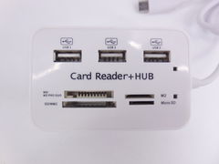 USB-хаб с кардридером на OTG microUSB