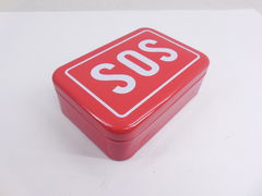 Коробка выживания металлическая SOS 