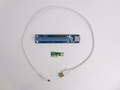 Райзер с PCI-E 1x на PCI-E 16x
