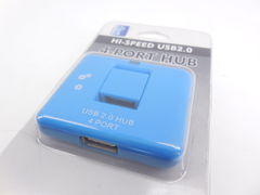 USB-хаб на 4 порта Голубой - Pic n 267026