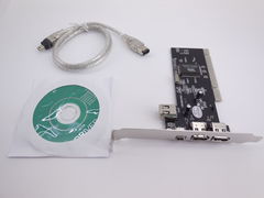 Контроллер PCI Карта Firewire 4Порта 4/6 Pin