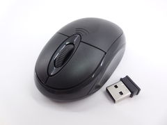 Мышь беспроводная Dialog MROP-00U Black USB
