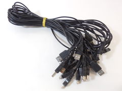 ЛОТ 10 Кабелей USB 2.0 Am -&gt; miniUSB B /1м - Pic n 267645
