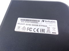 Внешний HDD 500Gb 2.5" USB 3.0 Verbatim - Pic n 267751