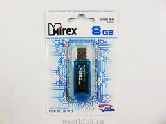 Флэш накопитель USB3.0 8GB Mirex Elf Blue - Pic n 108733