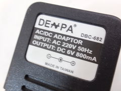 Адаптер питания AC/DC Adapter Denpa DC 6V /800mA - Pic n 272850