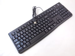 Клавиатура LOGITECH K120 USB черная