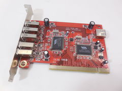 Контроллер Combo PCI to USB 2.0 + FireWire 1394