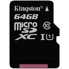 Карта памяти микро SDHC 64gb класс 10 Kingston - Pic n 277089