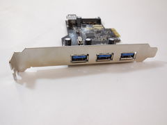 Контроллер PCI-E на 4х USB 3.0 порта Питание SATA - Pic n 277337