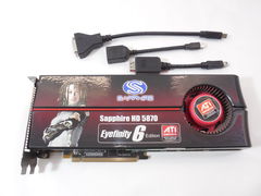 Видеокарта PCI-E Sapphire Radeon HD 5870 2Gb