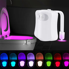Подсветка для туалета 8 цветов с датчиком движения