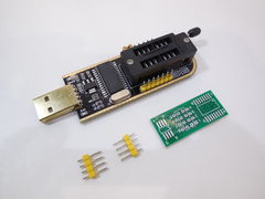 USB программатор CH341A BIOS EEPROM для DIY