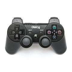 Геймпад PS3 Dialog GP-A17 12 кнопок вибрация Черный