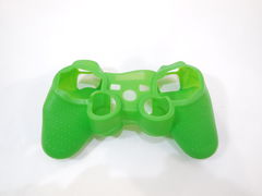 Силиконовый защитный чехол на геймпад PS3 Зелёный