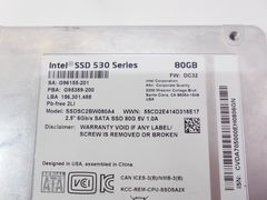 Твердотельный накопитель SSD 80GB Intel 530 Series - Pic n 278971