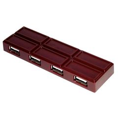 USB-хаб Chocolate 4 порта USB коричневый - Pic n 76637