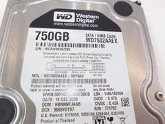 Жесткий диск HDD SATA 750Gb WD Caviar Black - Pic n 268699