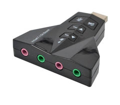 Внешняя USB звуковая карта 7.1 CH