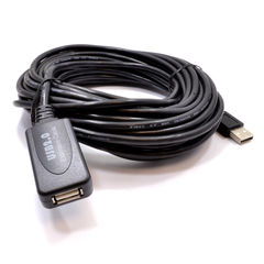 Активный USB 2.0 кабель удлинитель 10 метров
