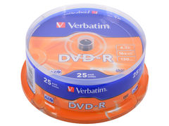 Компакт-диск Verbatim DVD-R 4,7Gb - Pic n 86860