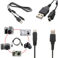 USB дата кабель для фотоаппаратов 