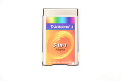 Кардридер PCMCIA Transcend 5-in-1