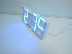 USB Часы Perfeo Luminou Синие цифры - Pic n 284231