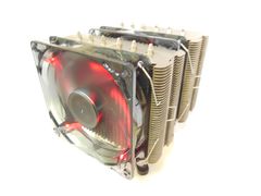 Кулер Noctua NH-D14 + Cooler Master Red