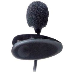 Микрофон Ritmix RCM на клипсе, ветрозащита, чёрный