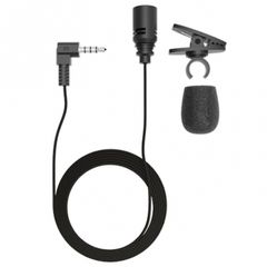 Петличный Микрофон Ritmix RCM-102 на клипсе 4 pin чёрный