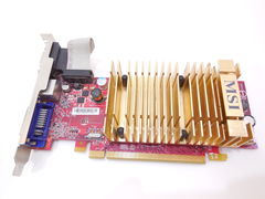 Видеокарта PCI-E MSI Radeon HD2400 Pro 256Mb