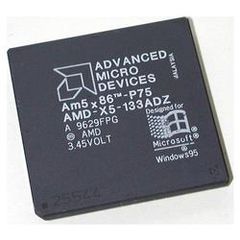 Процессор Socket 3 AMD X5 586 133MHz /FSB 33MHz