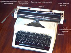 Переносная печатная машинка Любава /ПП-305-01