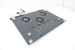 Подставка для ноутбука 12-15 дюймов Notebook Cooler Pad DX-704. 3 вентилятора 60мм, 300x235x52,7мм, металлическая
