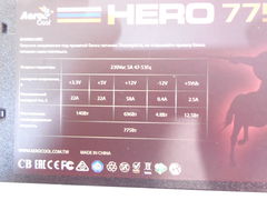 Блок питания ATX 775W AeroCool HERO 775 - Pic n 286454