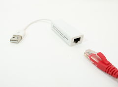 Сетевая карта USB 2.0 — Ethernet RJ45 10/100