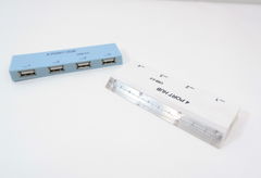 USB-хаб 4 порта Школьный c линейкой