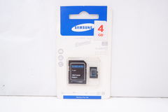 Карта памяти microSD 4GB Samsung